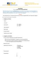 Anmeldeformular TANDEM (deutsch; 03/2022)