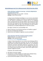 Weiterbildungen des SLZ im Wintersemester 2023/24 (ab Nov 2023)